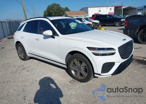 2022 Genesis Gv70 3.5T Awd Sport из США, поврежденный, VIN KMUMCDTC3NU041726